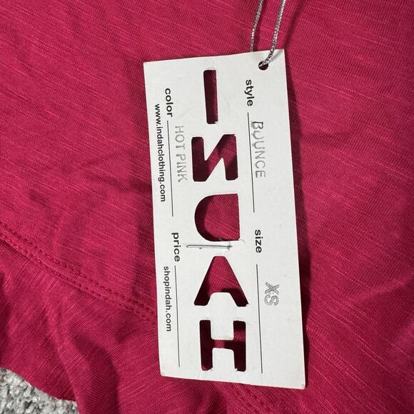 Indah Ruffle Hem Beach Cover Shorts XS Flowy Flirty Boho Chic Coquette Festival - Picture 3 of 11